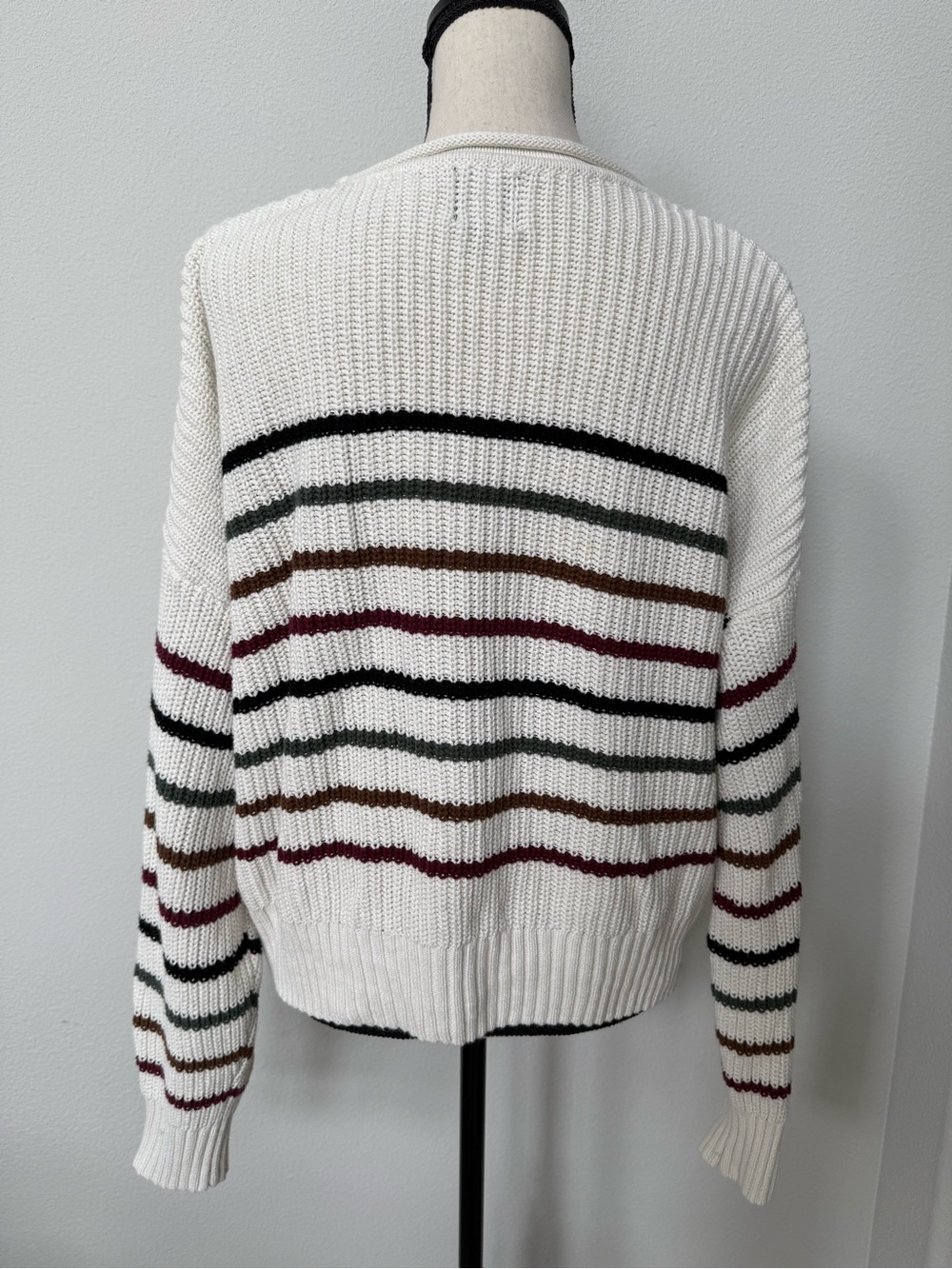 GAP Striped Crewneck Cotton Sweater - Picture 5 of 11